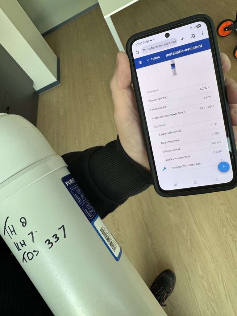 Brita-Installatie-koffiemachine